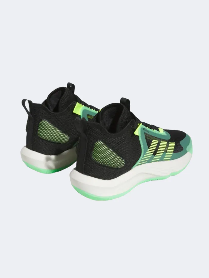 Adidas Adizero Select Men Basketball Shoes Multicolor Mid Top Jump Performance