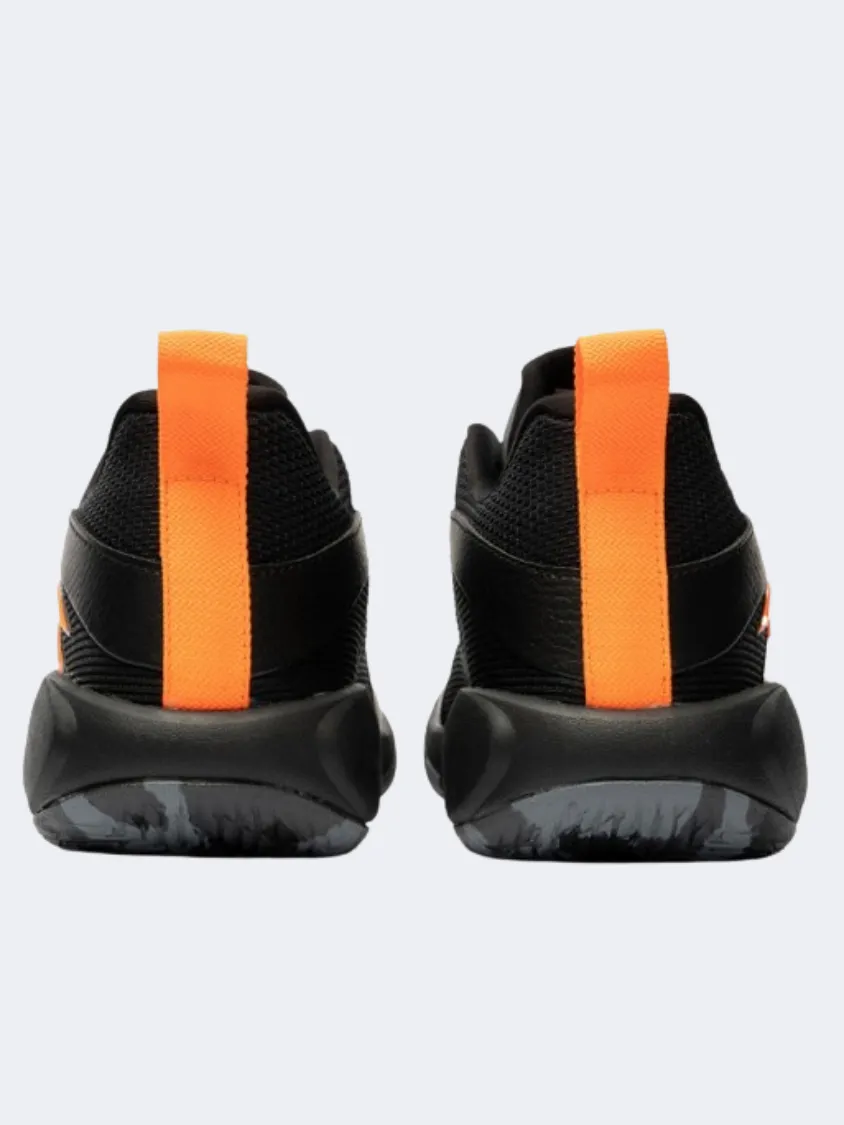 Anta Wind Tunnel 4 Men Basketball Shoes Black/Orange Sporty Look Soft foam
