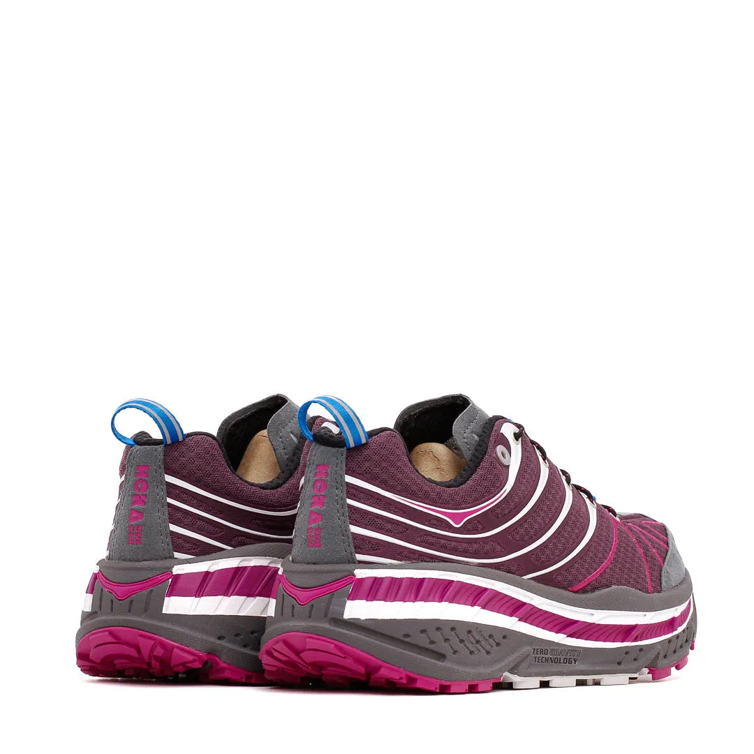 Ventilated Design Hoka One One Men Stinson EVO OG Aubergine 1155350-AFC