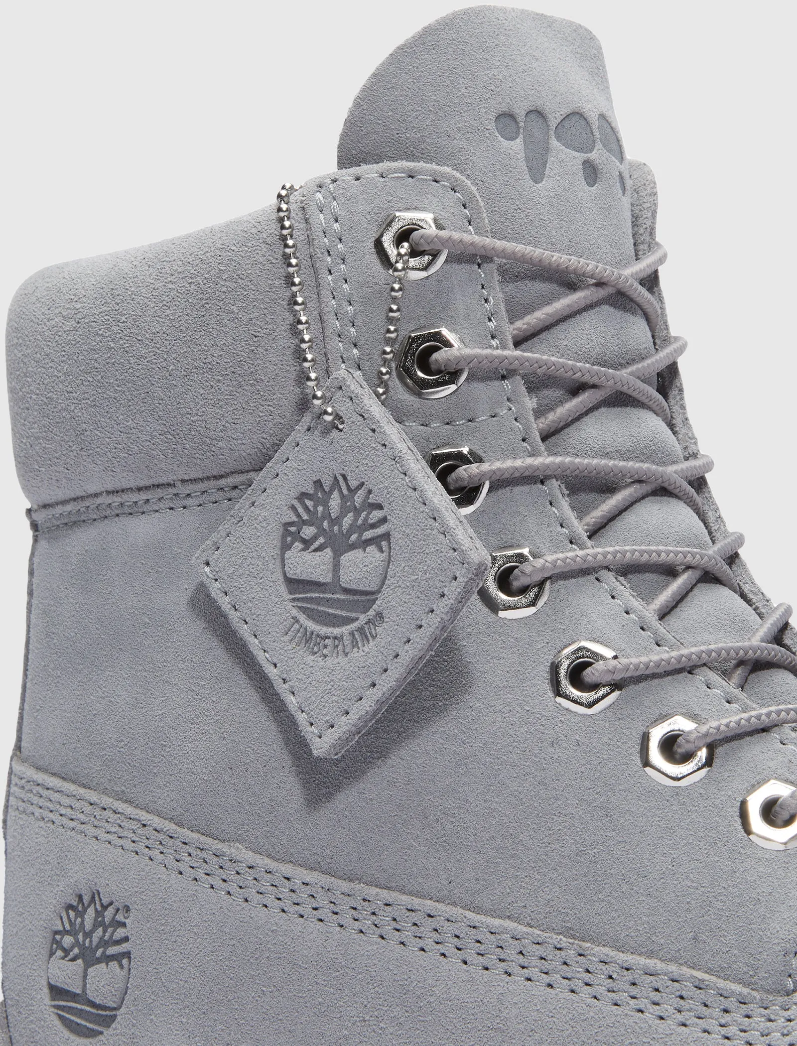 Comfort toe Anytime Go ICE STUDIOS 6 INCH BOOT "GREY SUEDE"