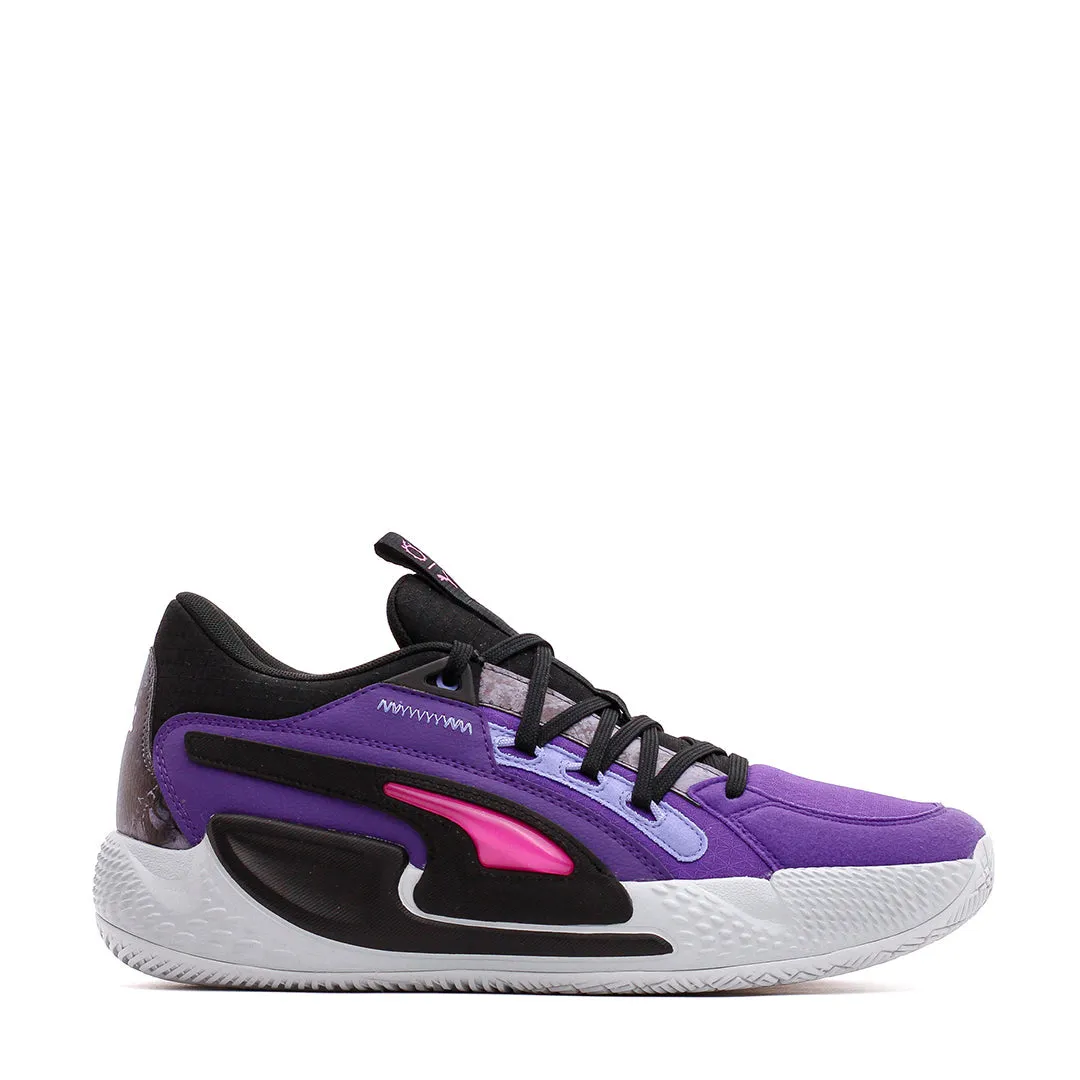 Puma Basketball Men Court Rider Chaos Final Fantasy Black Violet 378418-01 Zero Break In Flexible Grip Zone
