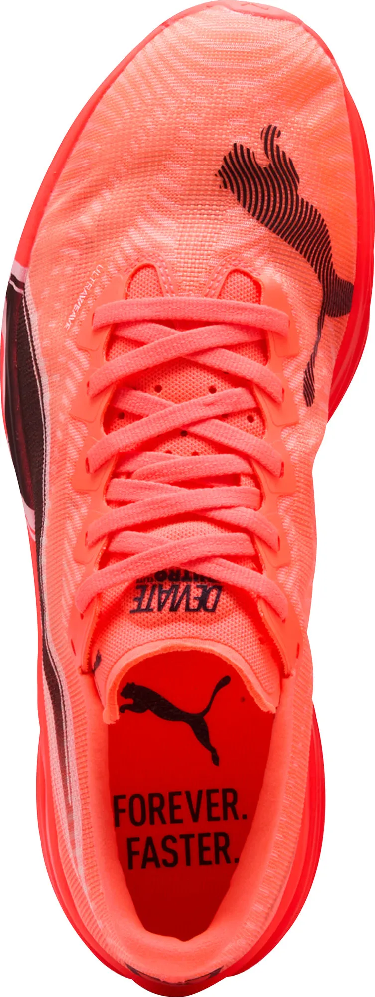 Non Slip Standing Workers Rubber Sole Puma Deviate Nitro Elite 3 Mens Running Shoe - Red