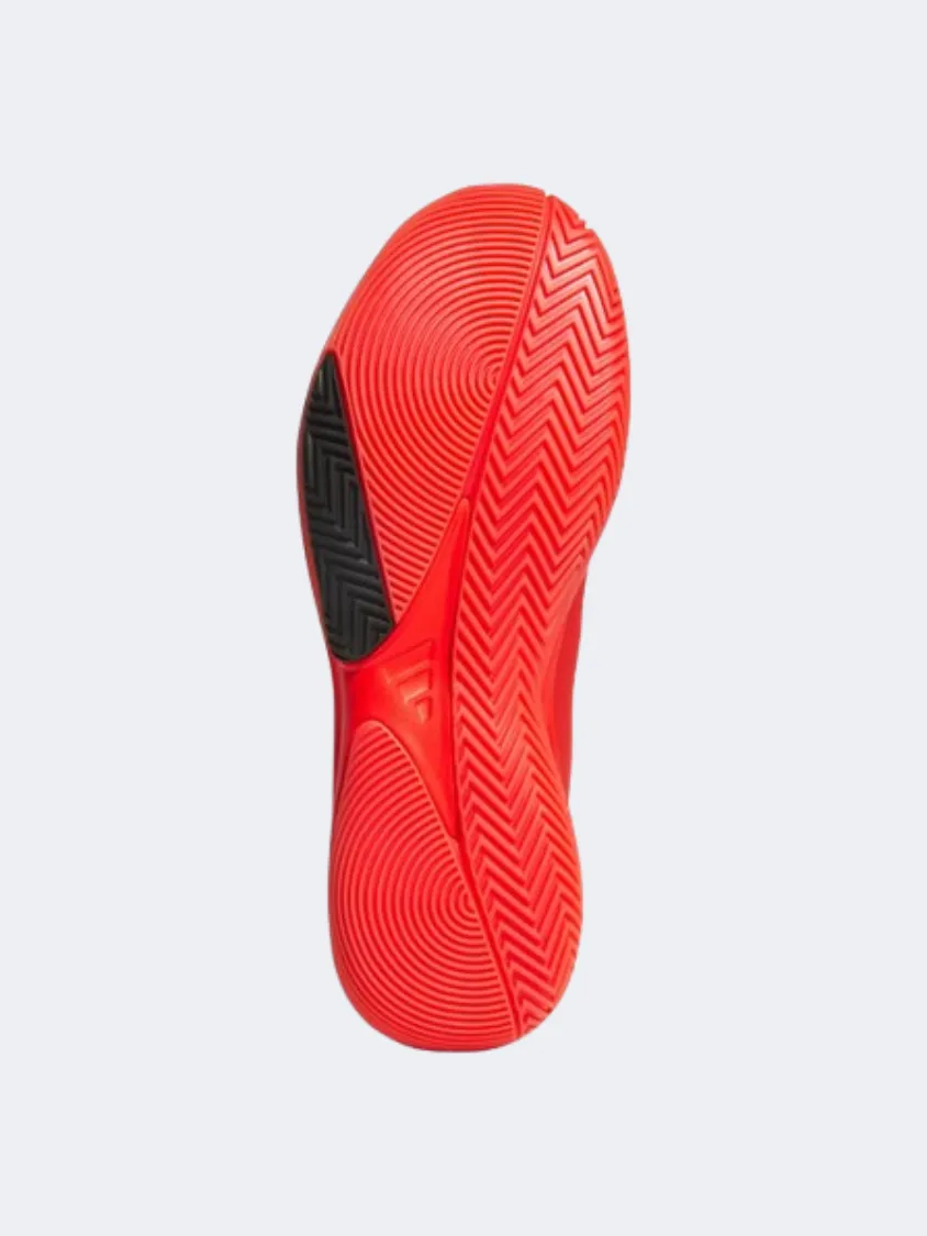Perforated Quarter Panels Indoor Grip Adidas Subzone Men Basketball Shoes Black/Red/Carbon
