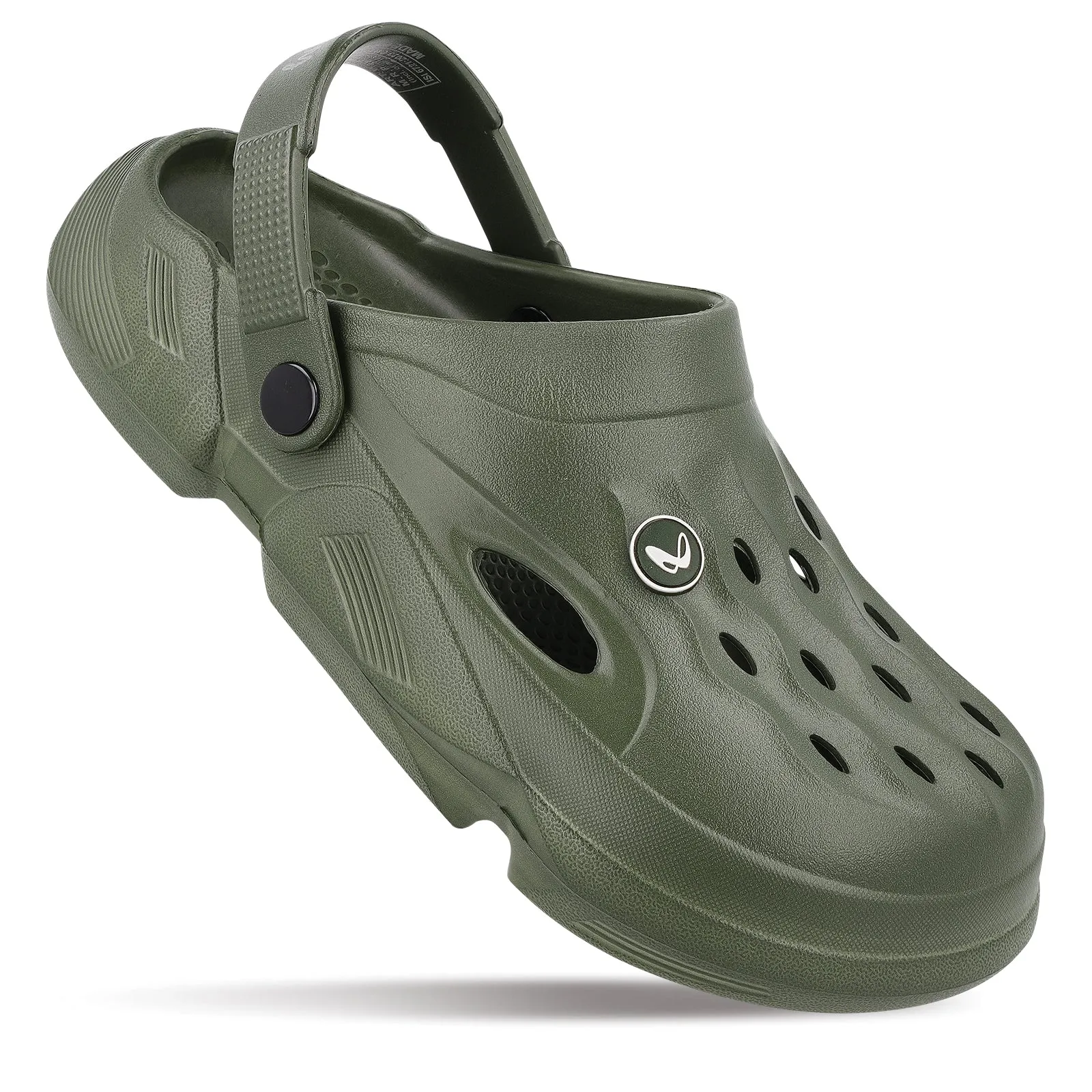 Stylish Footwear Walking support Walkaroo Mens Clogs  - WC8721 Olive