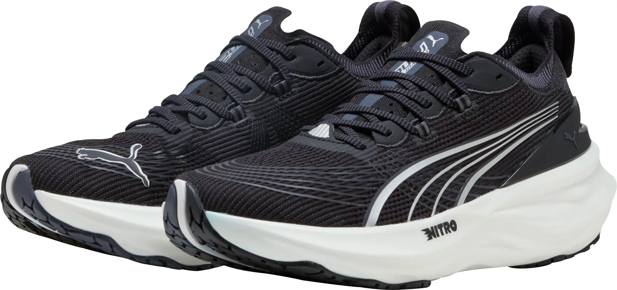 Puma ForeverRun Nitro 2 Mens Running Shoes - Black Field Walk