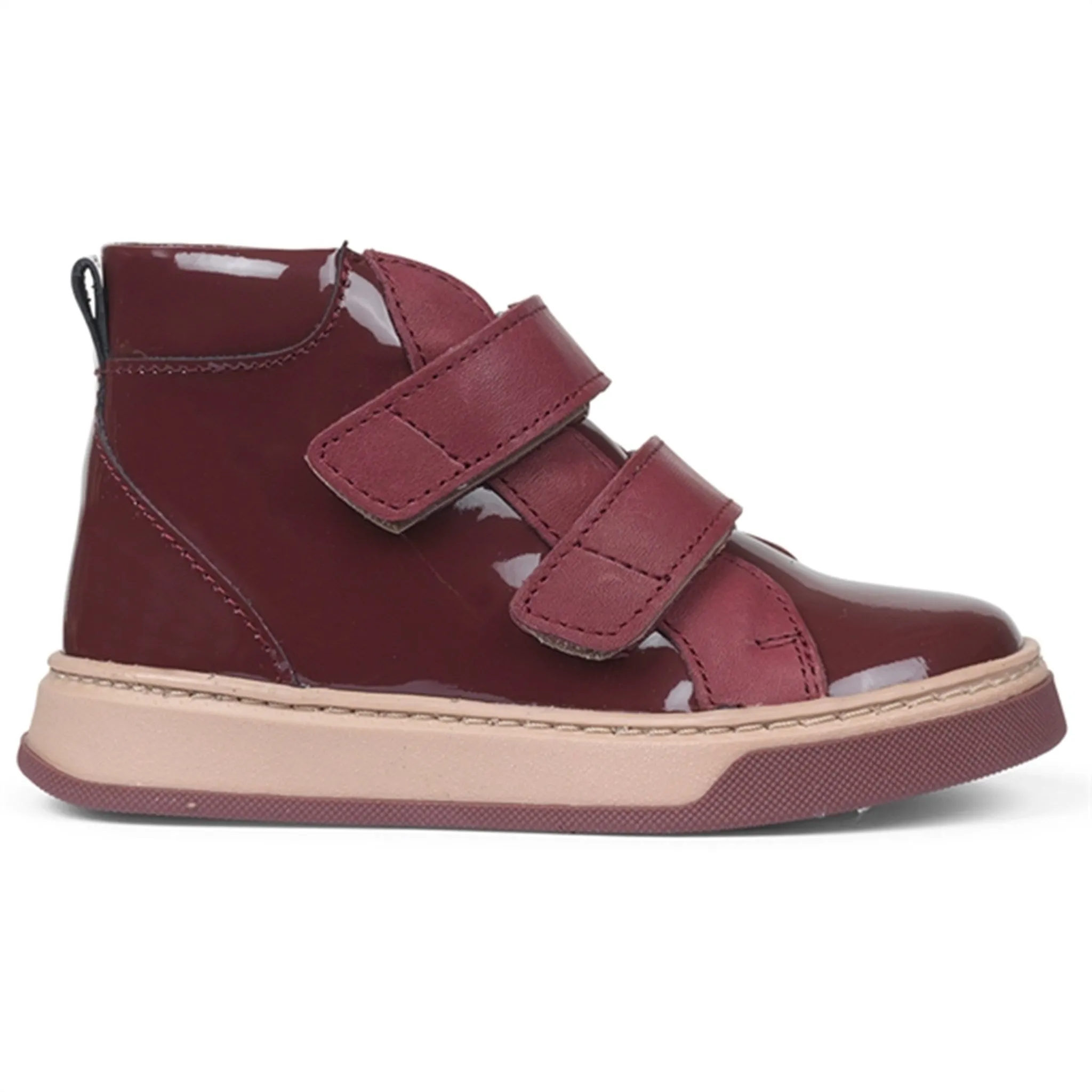 Angulus Tex Boots With Velcro Plum Mountain Trekking