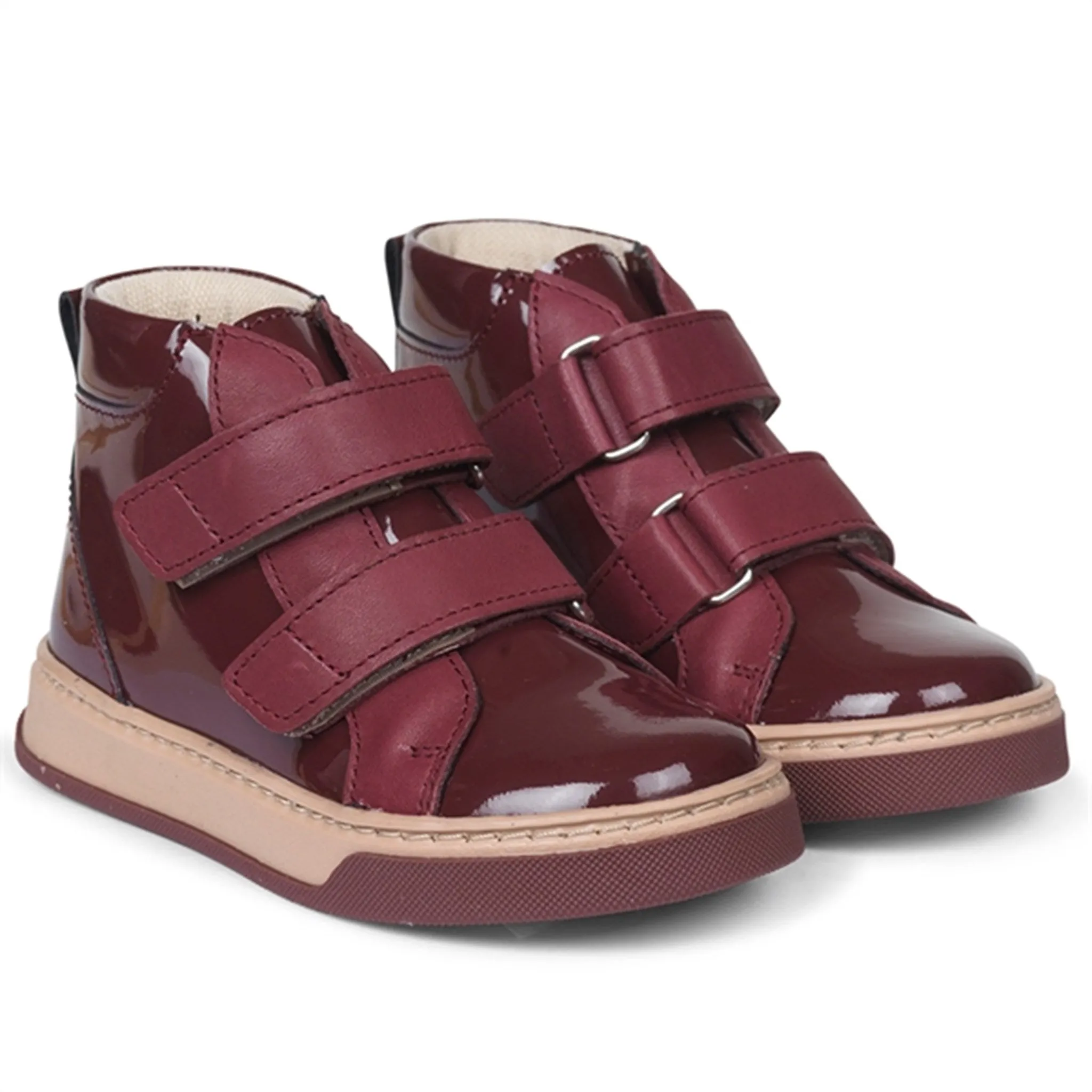 Cold Feet Comfort Angulus Tex Boots With Velcro Plum