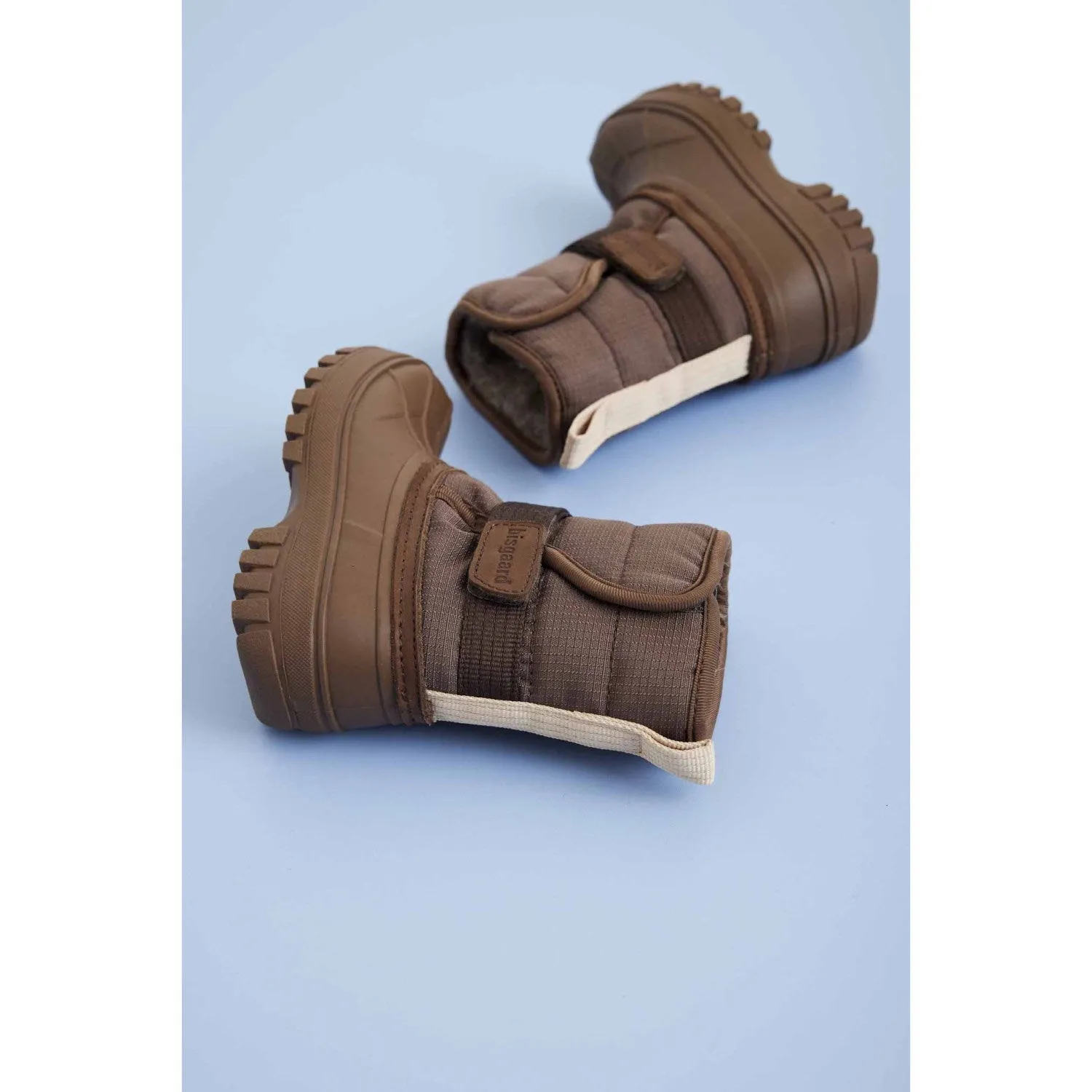 Bisgaard Brown Pacson Vinterst?vler Cold Feet Protection Snow Warm Feet Boots