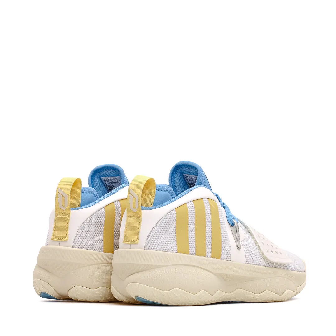 Adidas Basketball Men Dame 8 EXTPLY White IF1514 Heel Lock Technology Anti Fatigue Technology