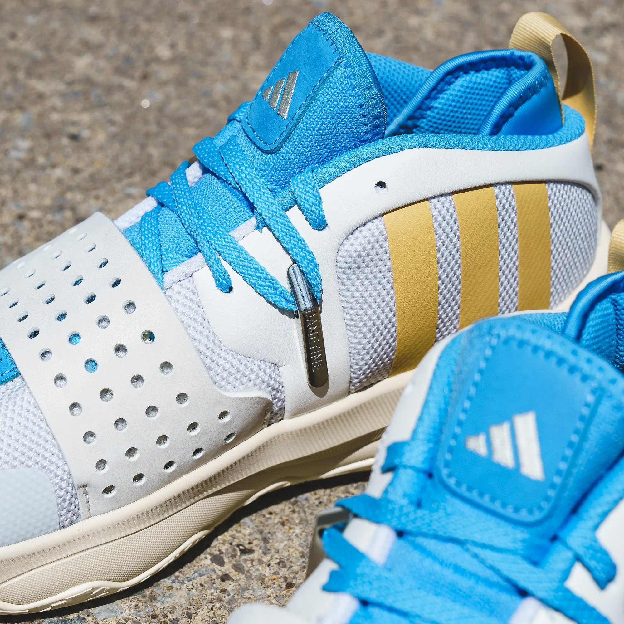 Dynamic Footbed Contouring Adidas Basketball Men Dame 8 EXTPLY White IF1514
