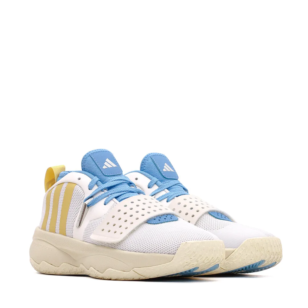 Adidas Basketball Men Dame 8 EXTPLY White IF1514 Supportive Fit Feel Reactive Rocker Geometry
