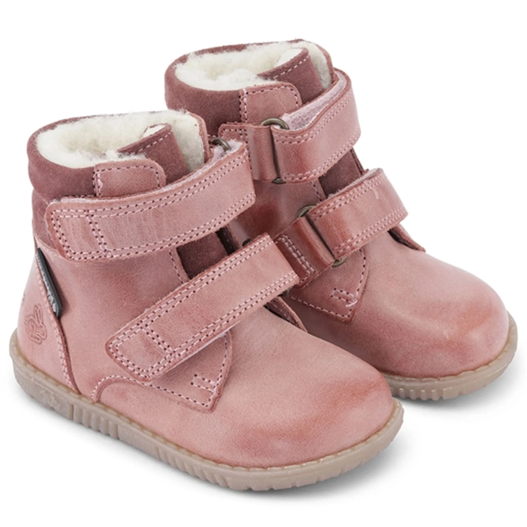 Bundgaard Rabbit Strap TEX Winter Boots Old Rose WS Sealed Arctic Comfort
