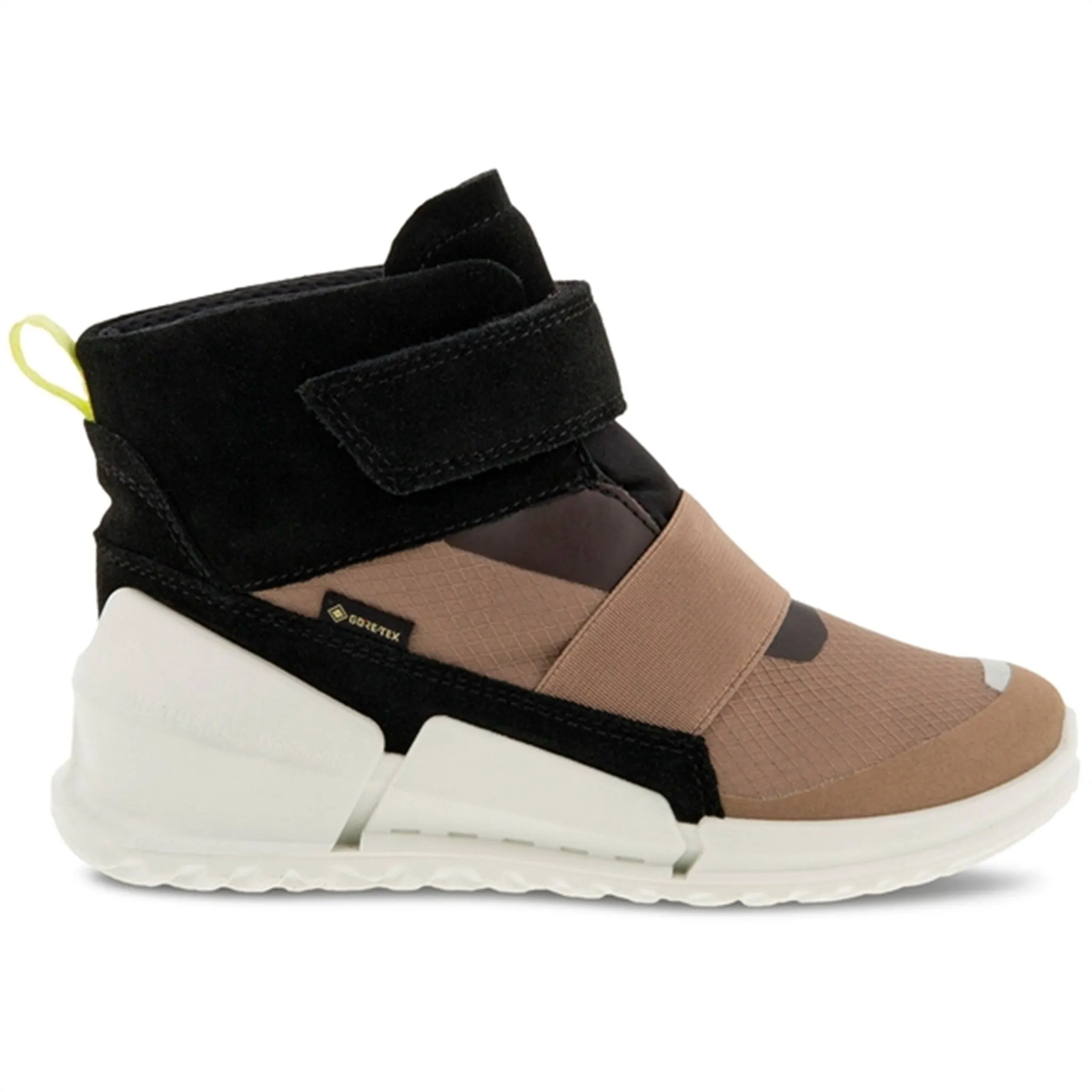 Snow Footwear Gear Ecco Biom K1 Ankle Boot Taupe/Black
