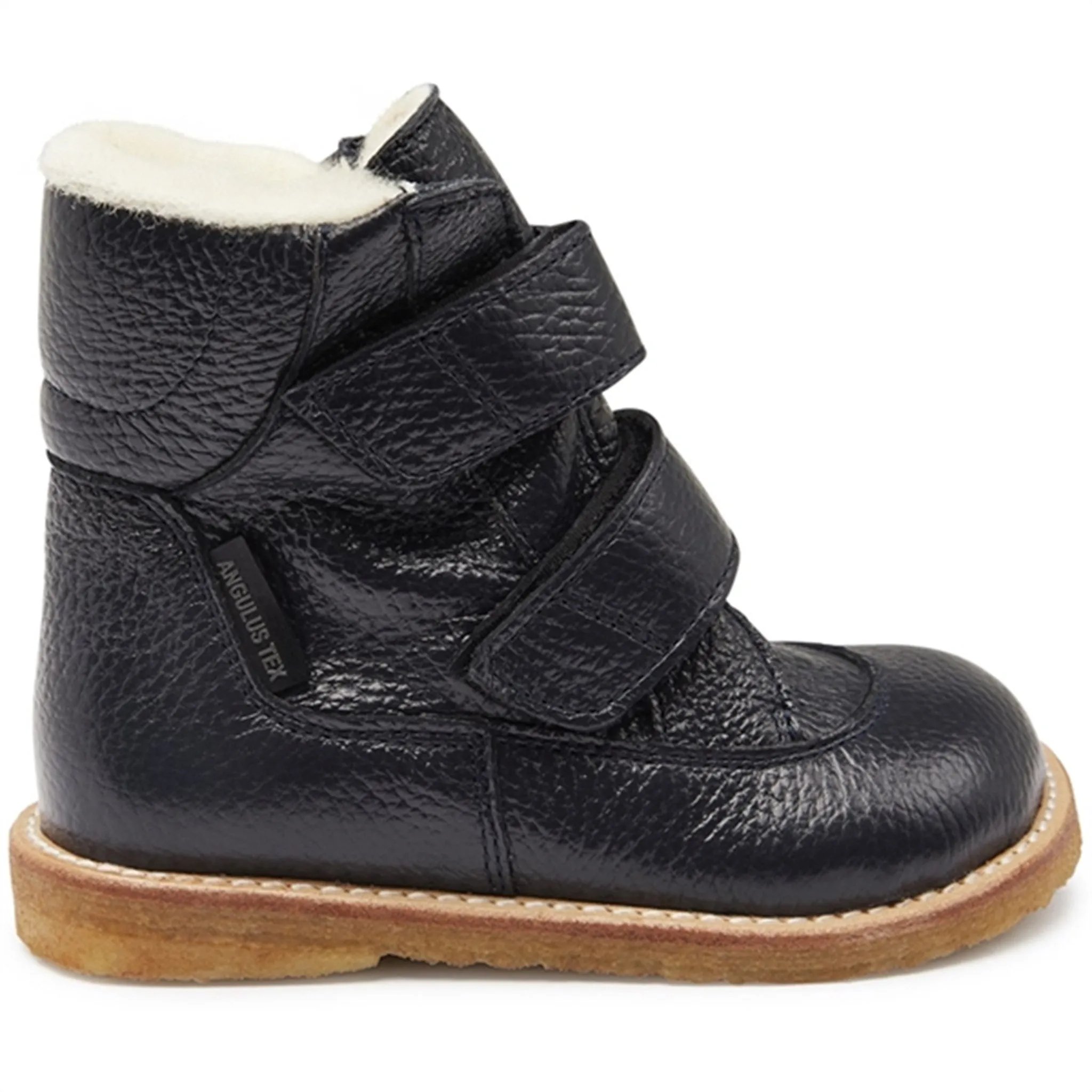 Outdoor Winter Angulus Tex-Boots With Velcro Navy