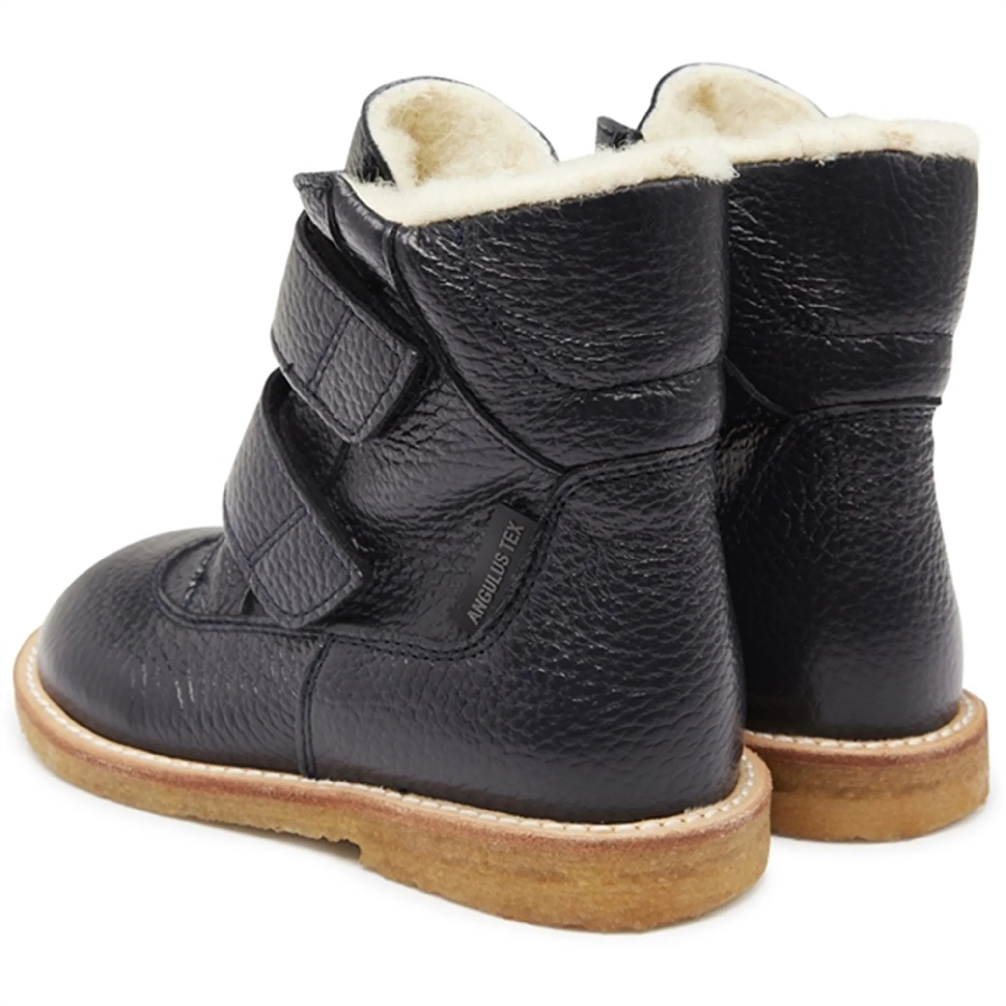 Angulus Tex-Boots With Velcro Navy Outdoor Expedition Cold Protection Gear