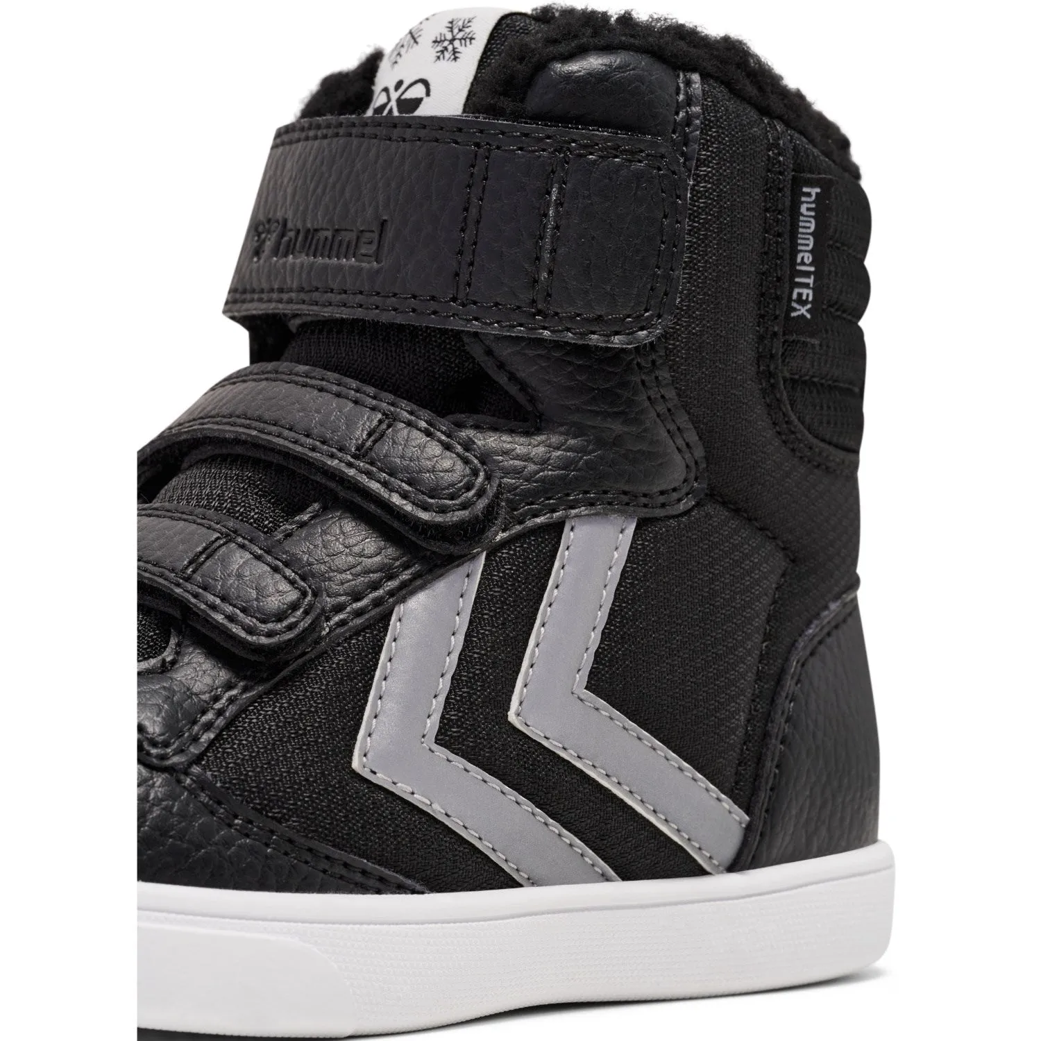 snowboarding Hummel Black/Grey Stadil Super Poly Boot Mid Tex Jr
