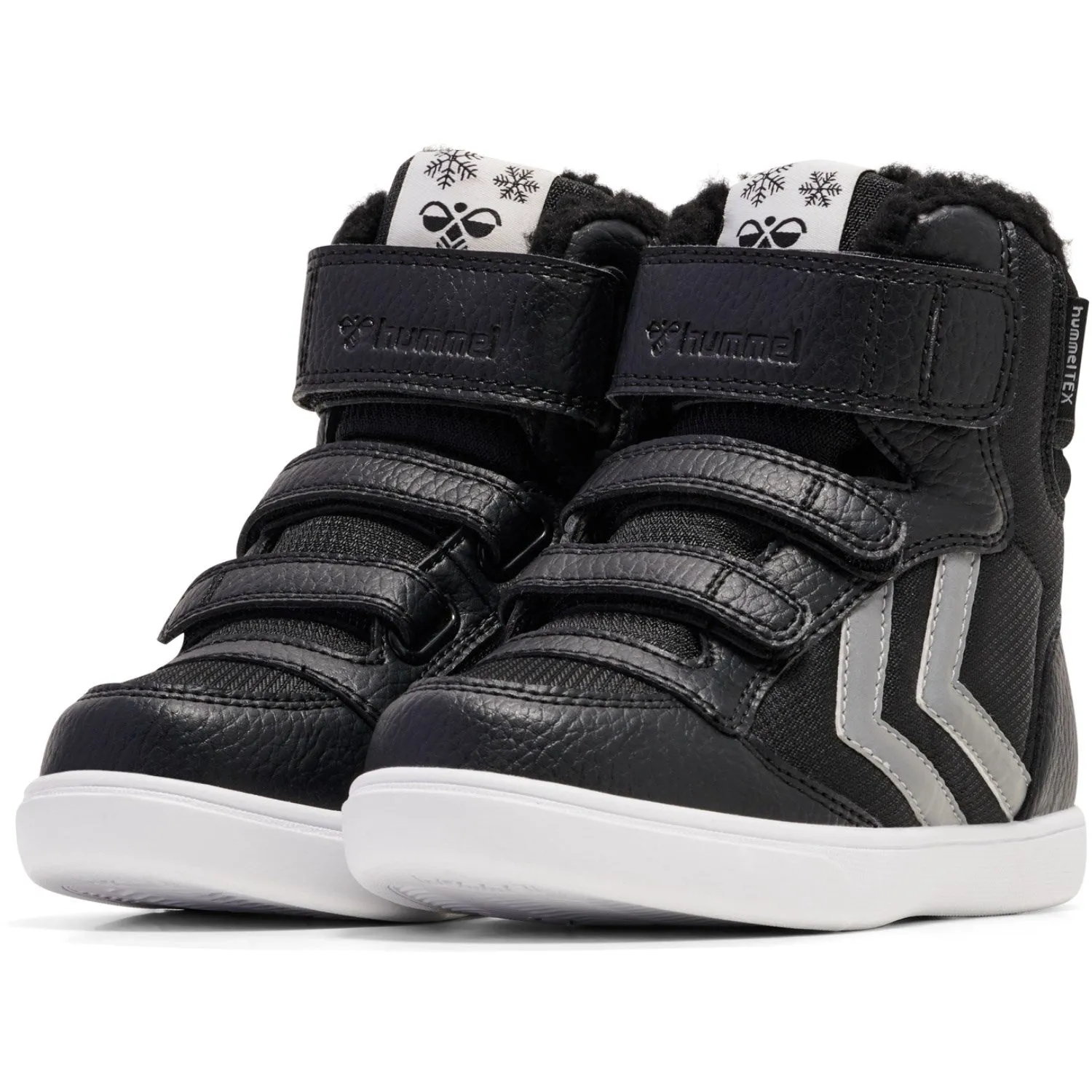 snowboarding Hummel Black/Grey Stadil Super Poly Boot Mid Tex Jr