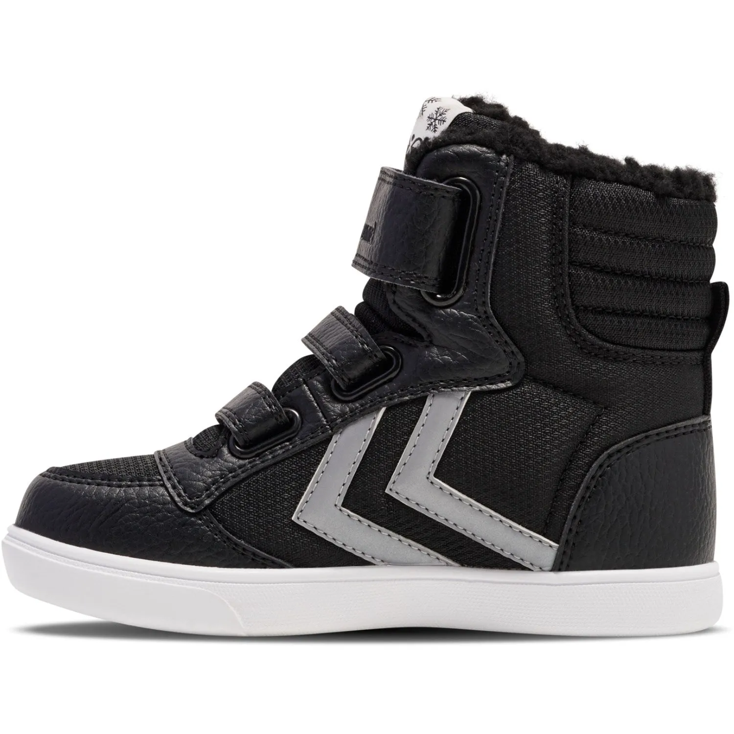 Outdoor Performance Snow Warm Hiking Hummel Black/Grey Stadil Super Poly Boot Mid Tex Jr