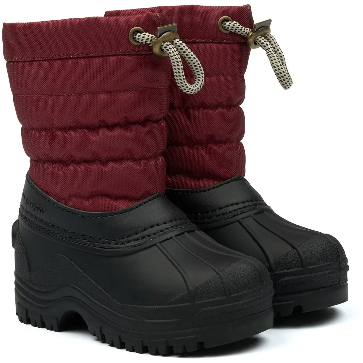 Pom Pom Biking Red PmWill Winter Boot Snow Hiking Adventure Gear