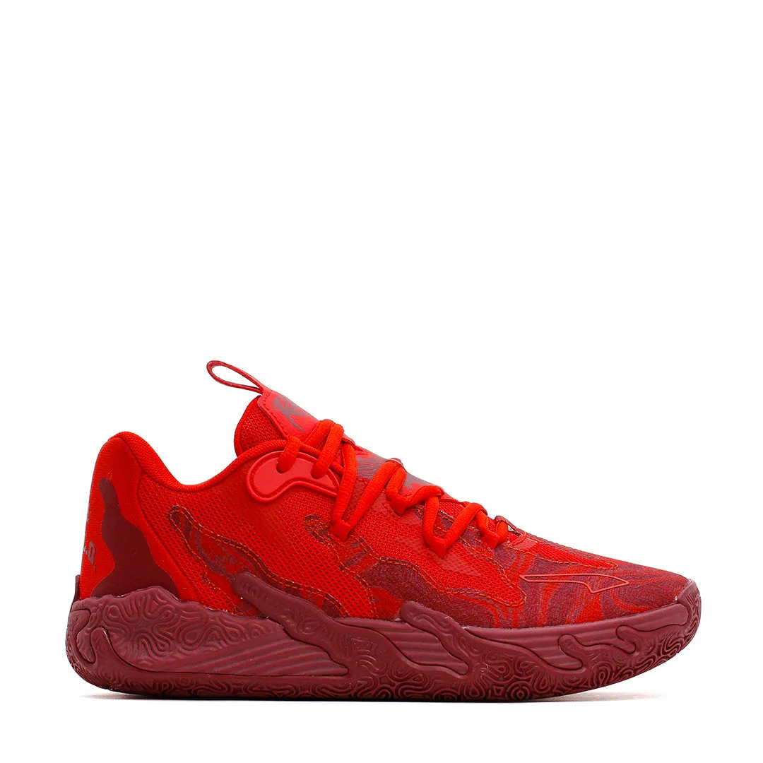 Puma Basketball Junior Lamelo MB.03 Team Red 310520-02 Endurance Support
