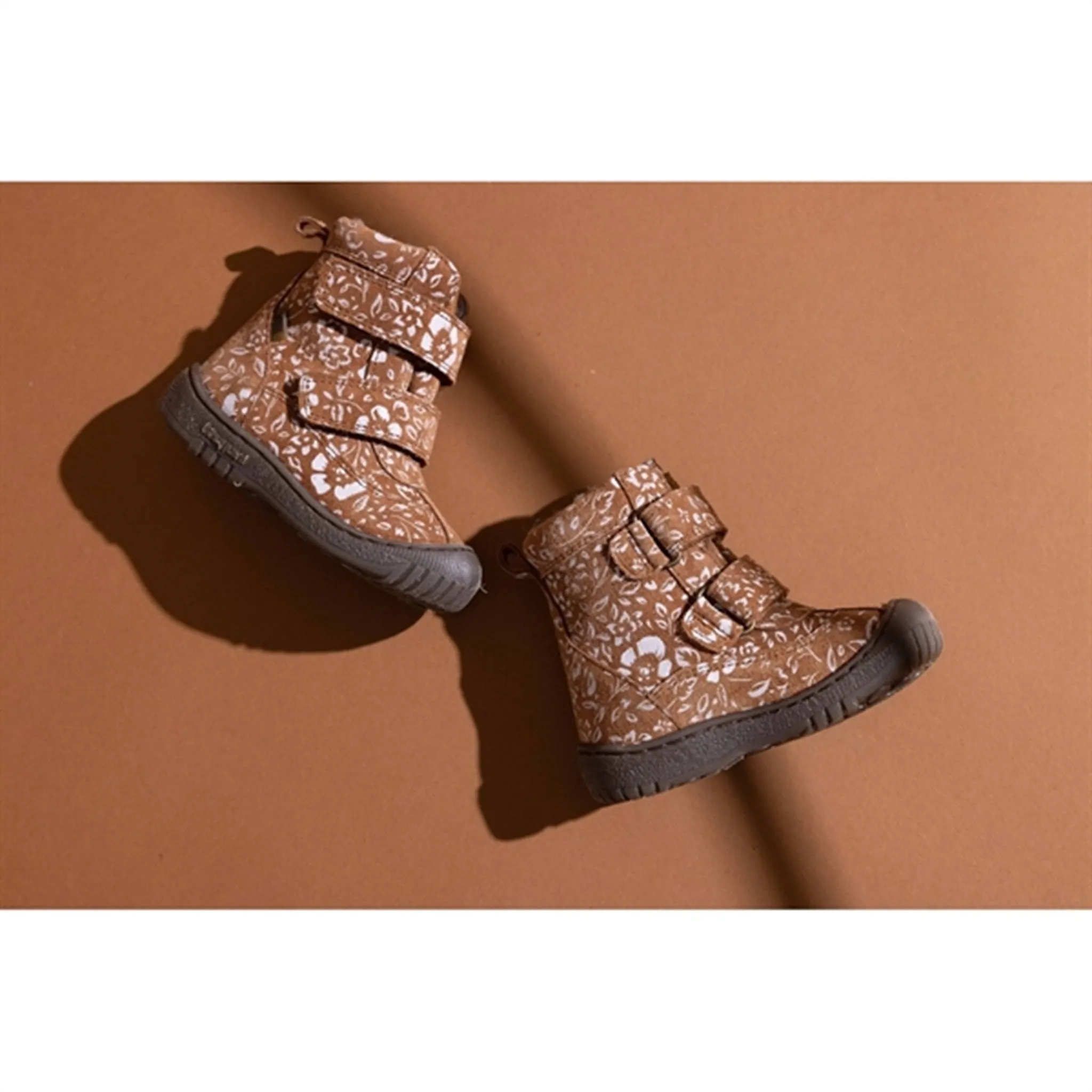 Bisgaard Evon Tex Shoes Brandy Flowers Snowproof Footwear Reinforced