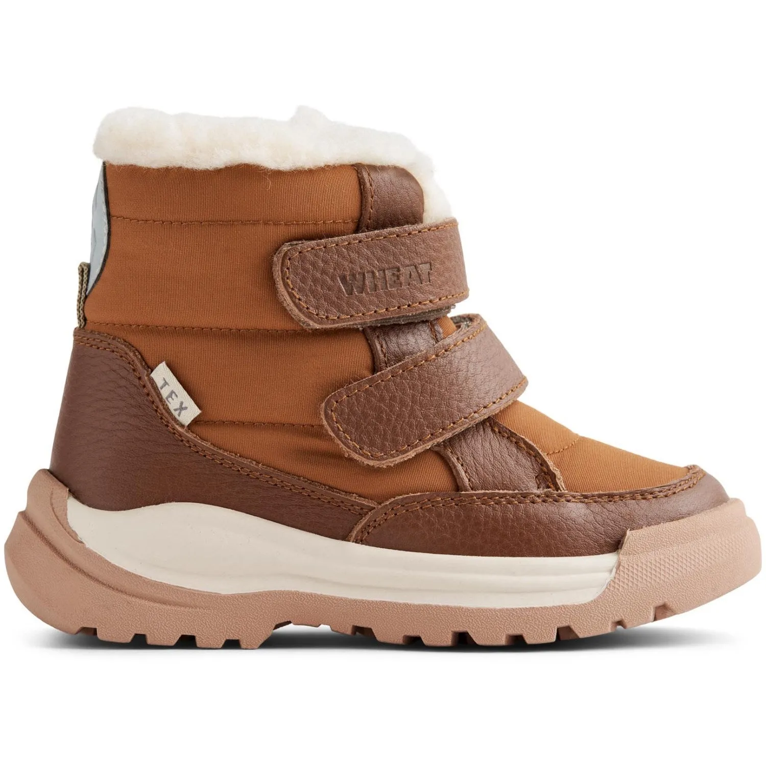 Camping Wheat Cognac Winterboot Millas Tex