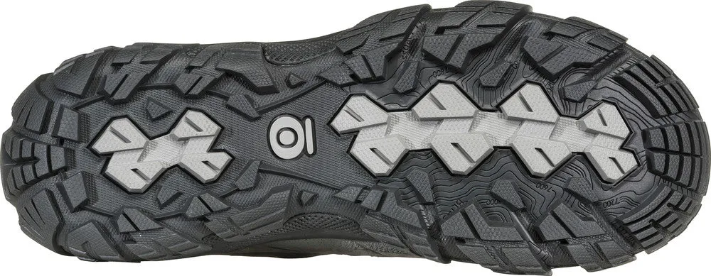 Breathable Design self - cleaning sole Oboz Sawtooth X Low Waterproof (Women's) - Hazy Gray