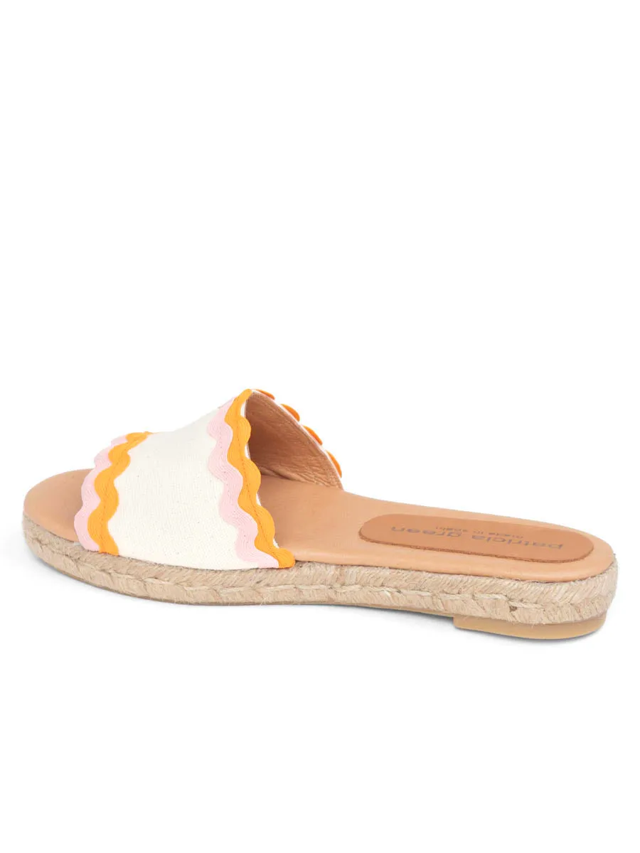 Low Top Design Flex grooves Ava Ric Rac Slide