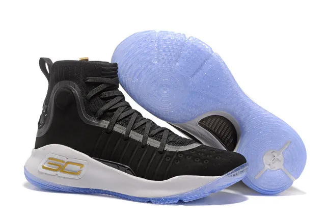 Airy Design Snow Warm Under Armour UA Women's Curry 4 Sport Basketball Sneakers Outdoor Medium Top Athletic Unique Knitted Socks Design Shoes 36-39