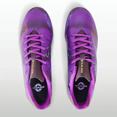 Nivia Aviator 3.0 Turf Football Shoes for Men (Purple) Youth Training