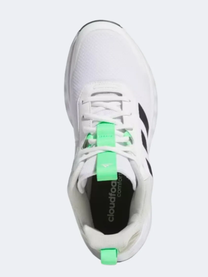 Speed and Agility Adidas Own The Game 2 Men Basketball Shoes White/Black/Green