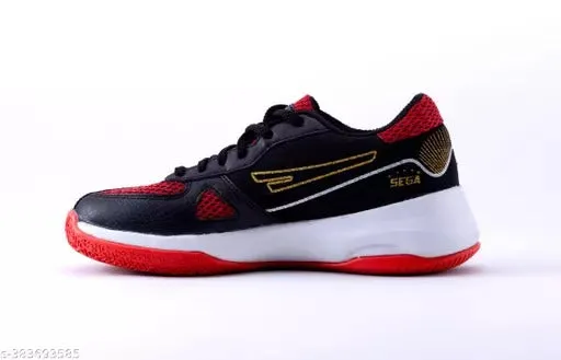 Sega Swing Basketball Shoes (Black/Red) puncture resistant