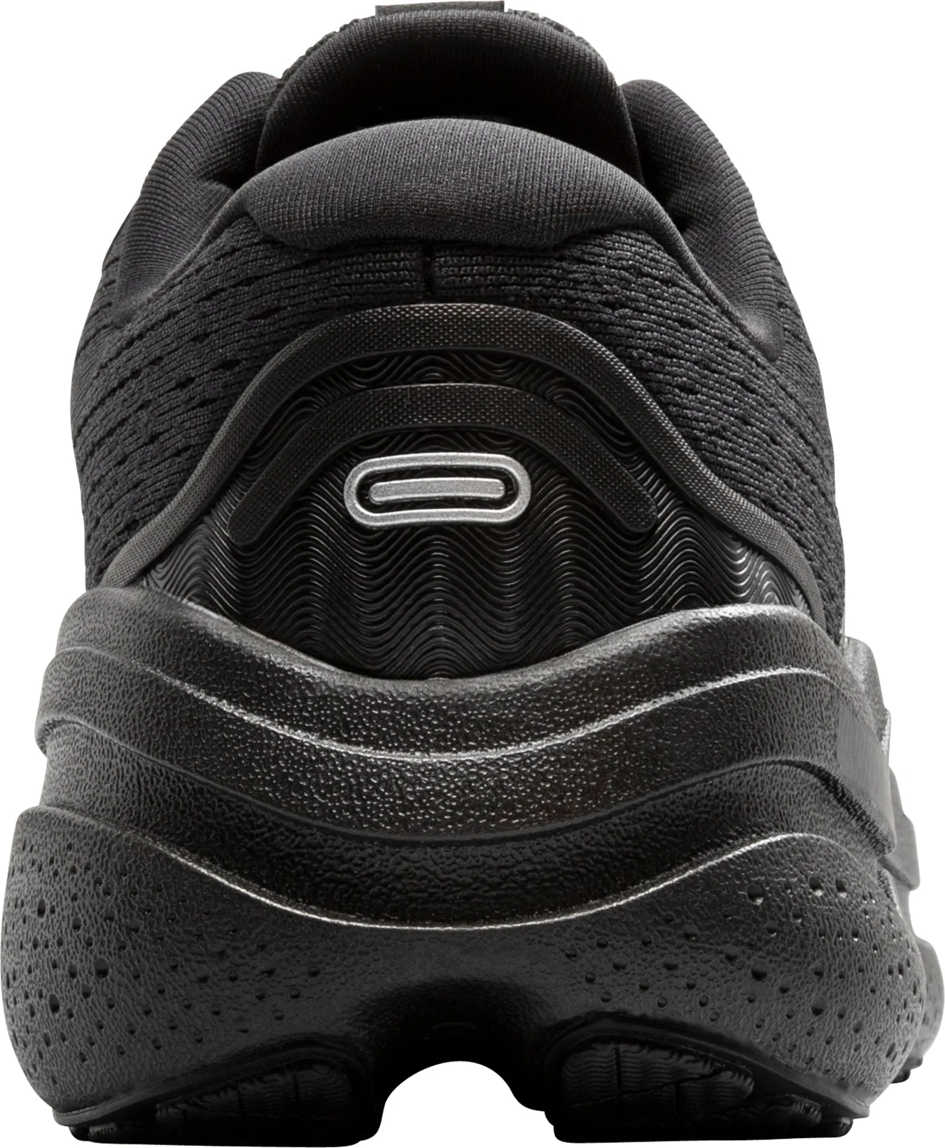 Slip Resistant All Weather Posture aid Brooks Ghost Max 2 WIDE FIT Mens Running Shoes - Black