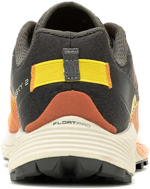 Merrell MTL Long Sky 2 Mens Trail Running Shoes - Orange Storm Proof Comfort Step