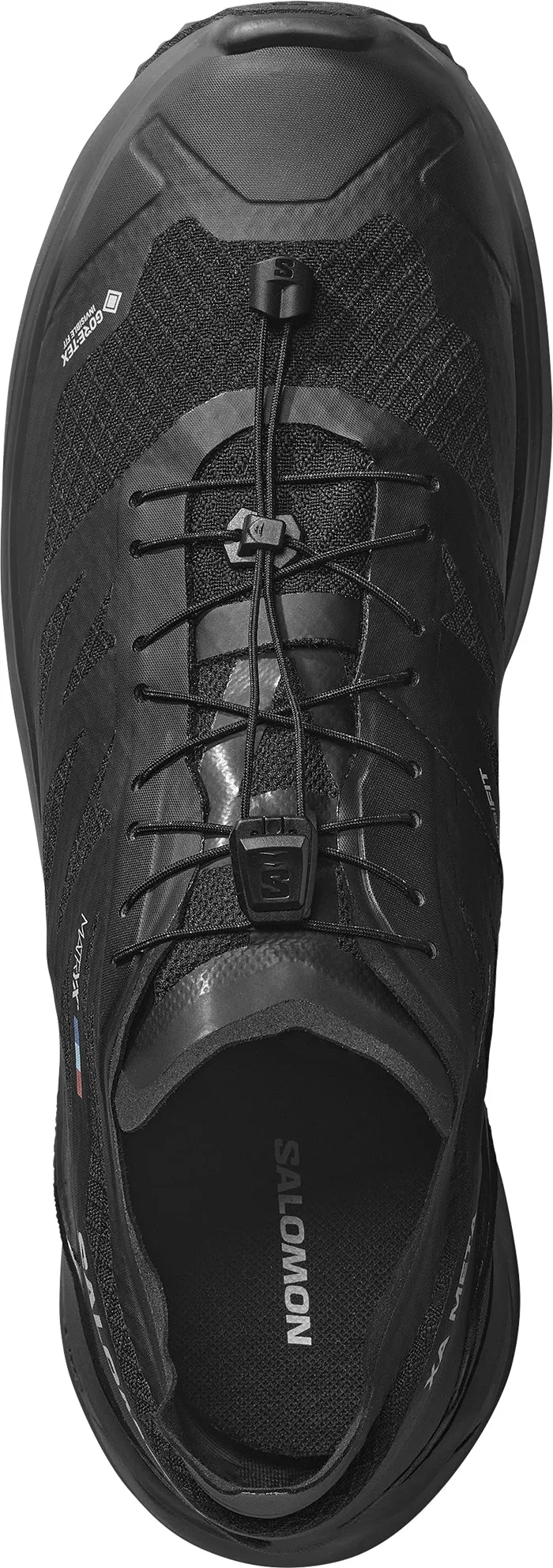 Low Arch Salomon XA Meta GORE-TEX Mens Trail Running Shoes - Black
