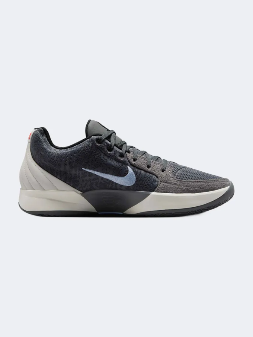 Nike Ja 2 Men Basketball Shoes Iron Grey Comfortable Stretch Flexible forefoot