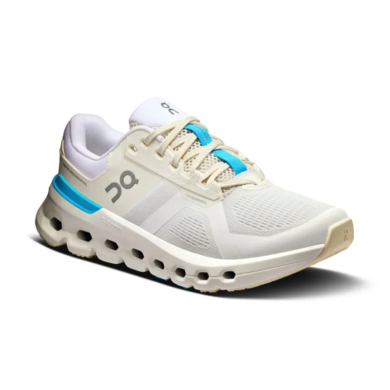 Women's Cloudrunner 2 White/Horizon photo shoot Mom Fit