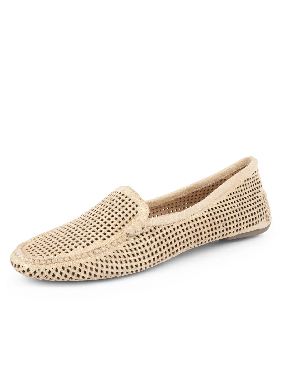 Snow Warm Barrie Perforated Driving Moccasin