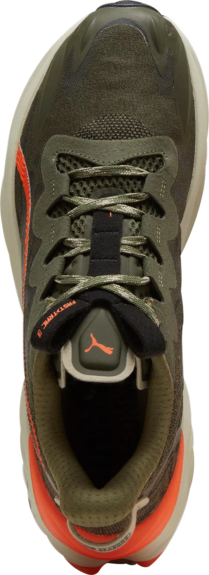 Quick Pack Puma Fast-Trac Nitro 3 Mens Trail Running Shoes - Green