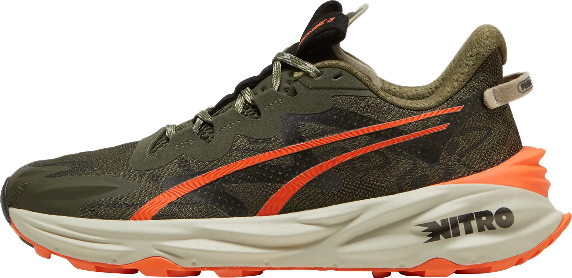 AI Path Puma Fast-Trac Nitro 3 Mens Trail Running Shoes - Green