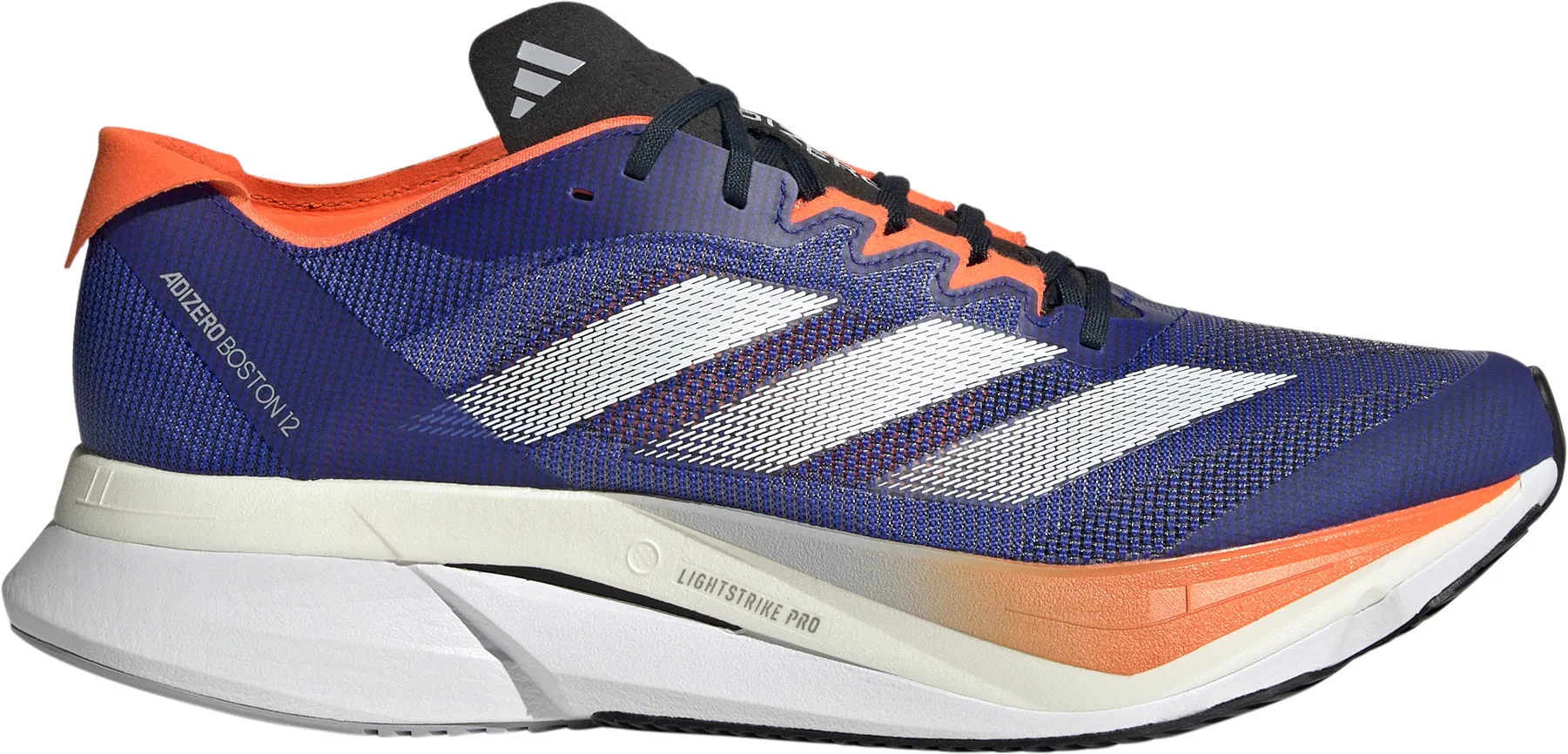Rain Safe Cushioned Base Busy Professionals adidas Adizero Boston 12 Mens Running Shoes - Blue