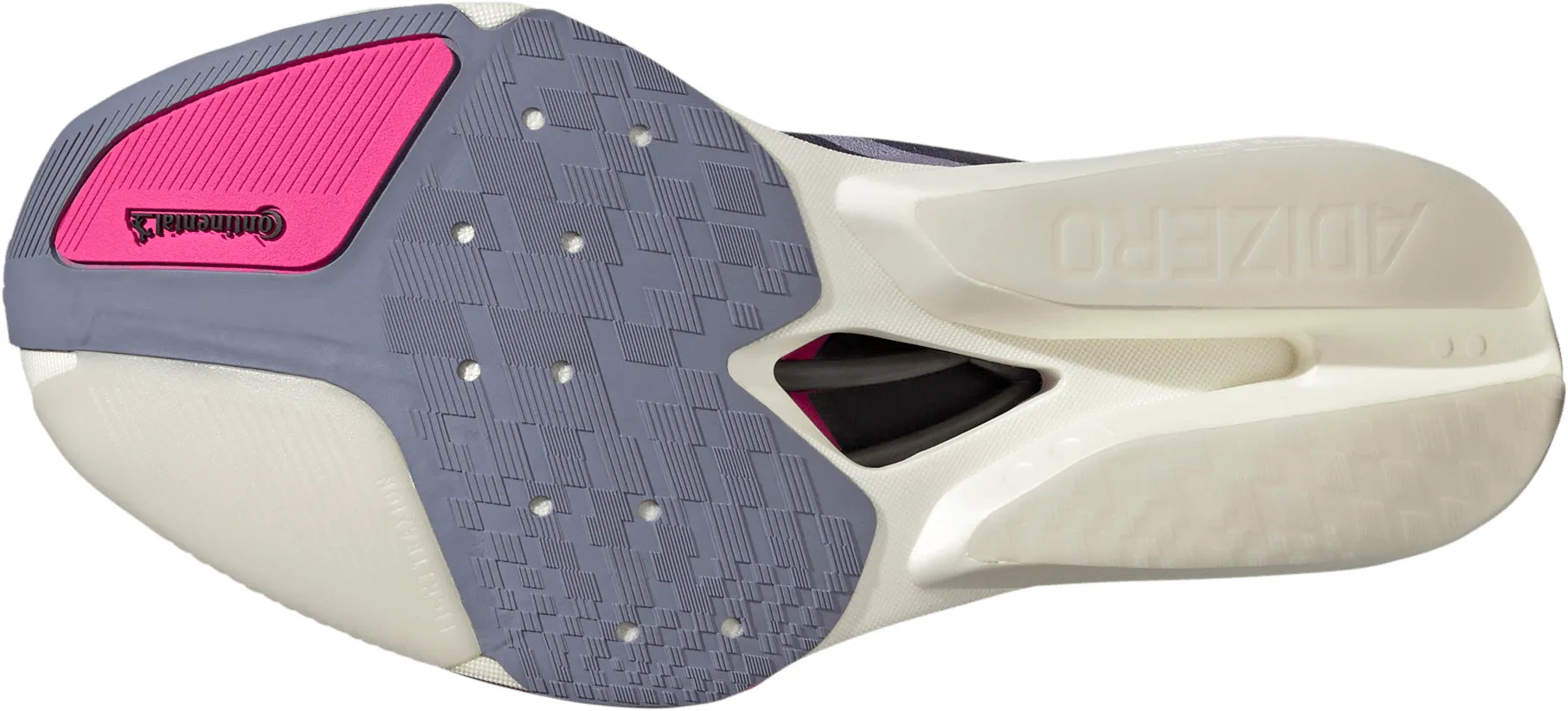 adidas Adizero Prime X3 Strung Running Shoes - Purple Sky Blue