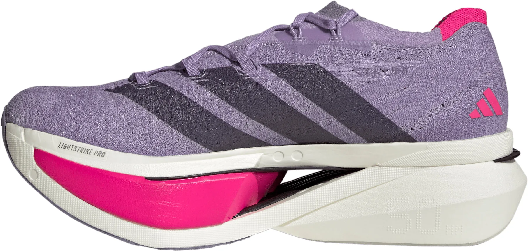 Zen Step Supportive Core Active People adidas Adizero Prime X3 Strung Running Shoes - Purple