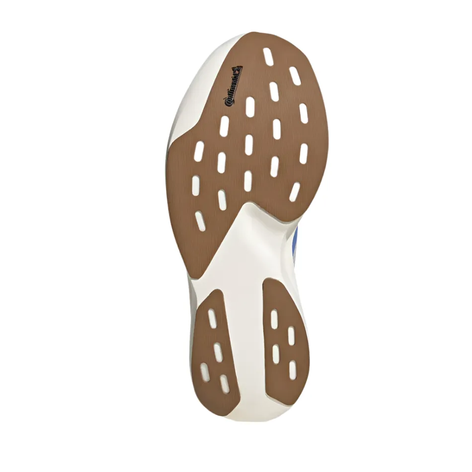 running on beach shoes Outdoor Traction Adidas Women's Adizero Evo SL Running Shoes in FTWR White/Blue Fusion/Off White AW25