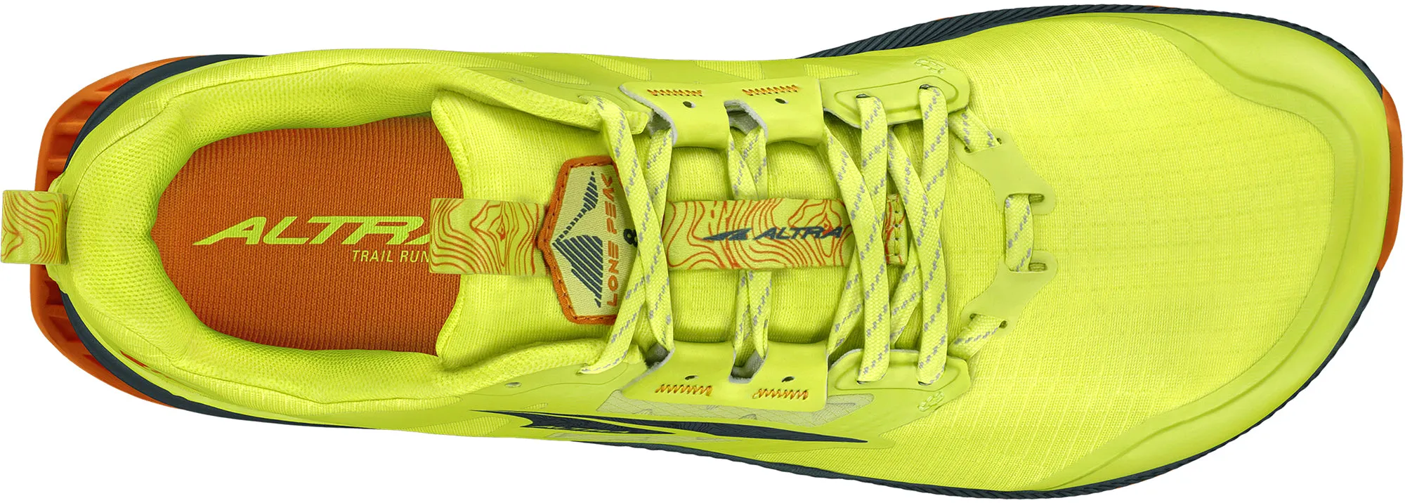 Smooth Soles Leather Touch Altra Lone Peak 8 Mens Trail Running Shoes - Yellow