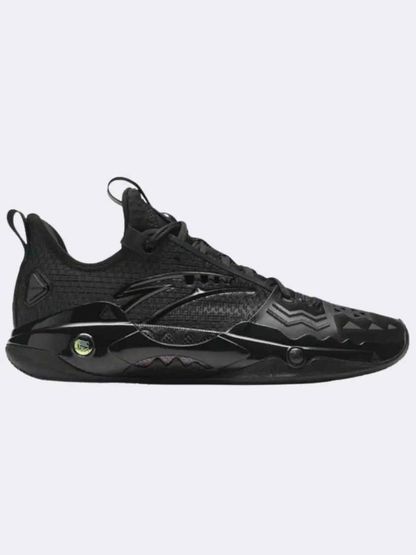 Anta Shock Wave 5 Pro Men Basketball Shoes Black SoftInnerLining