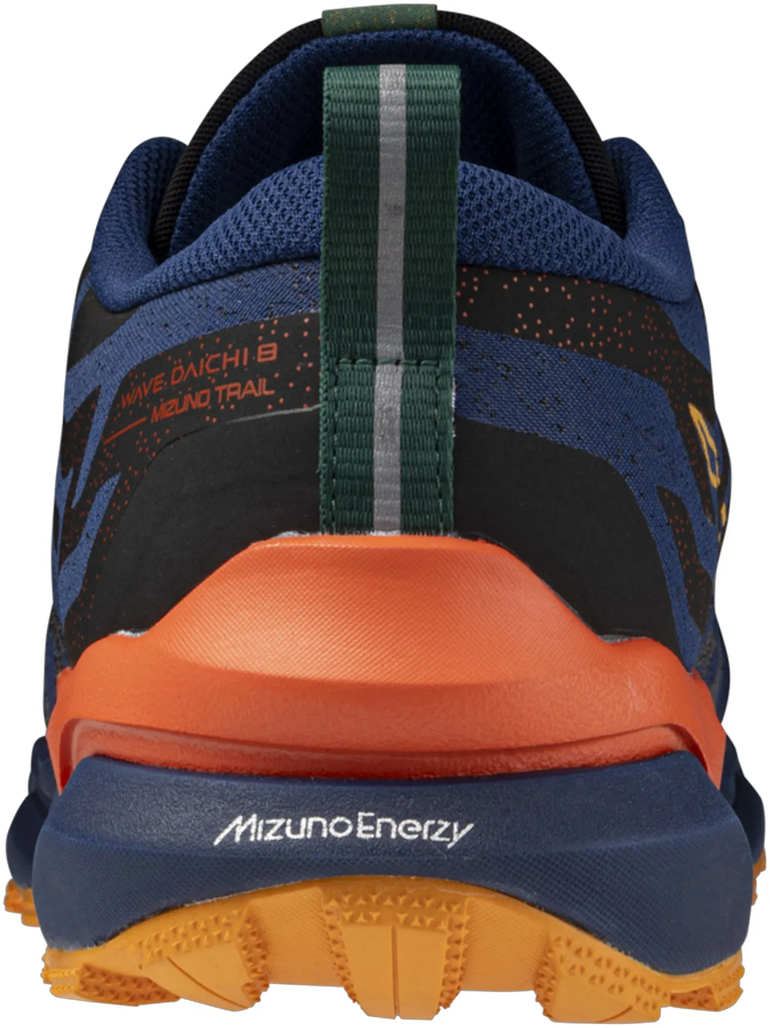Mizuno Wave Daichi 8 Mens Trail Running Shoes - Blue Storm Proof Ergonomic City Adventure