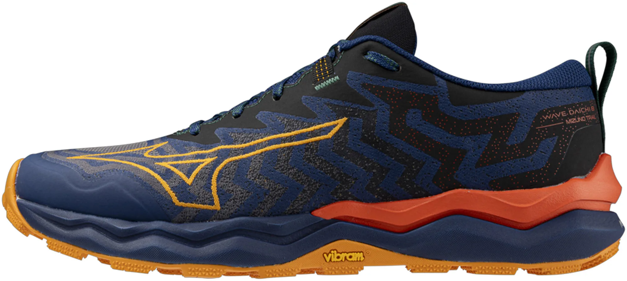 Mizuno Wave Daichi 8 Mens Trail Running Shoes - Blue Beach Vibe