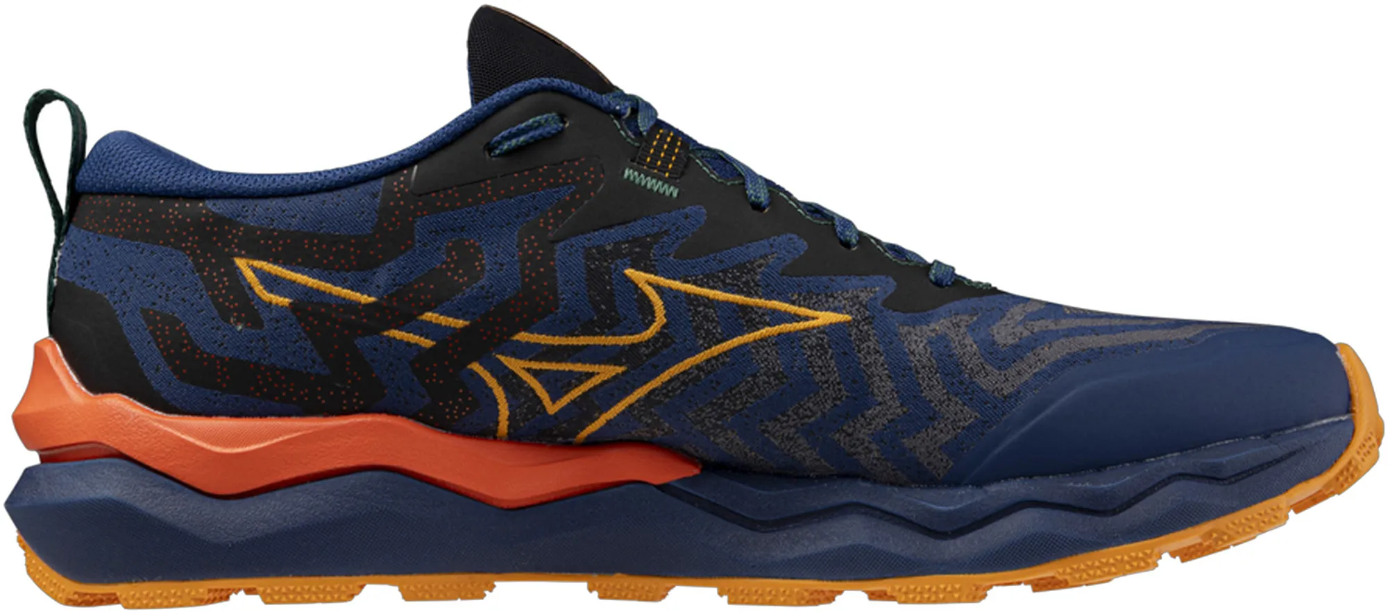Classic Chic Mizuno Wave Daichi 8 Mens Trail Running Shoes - Blue