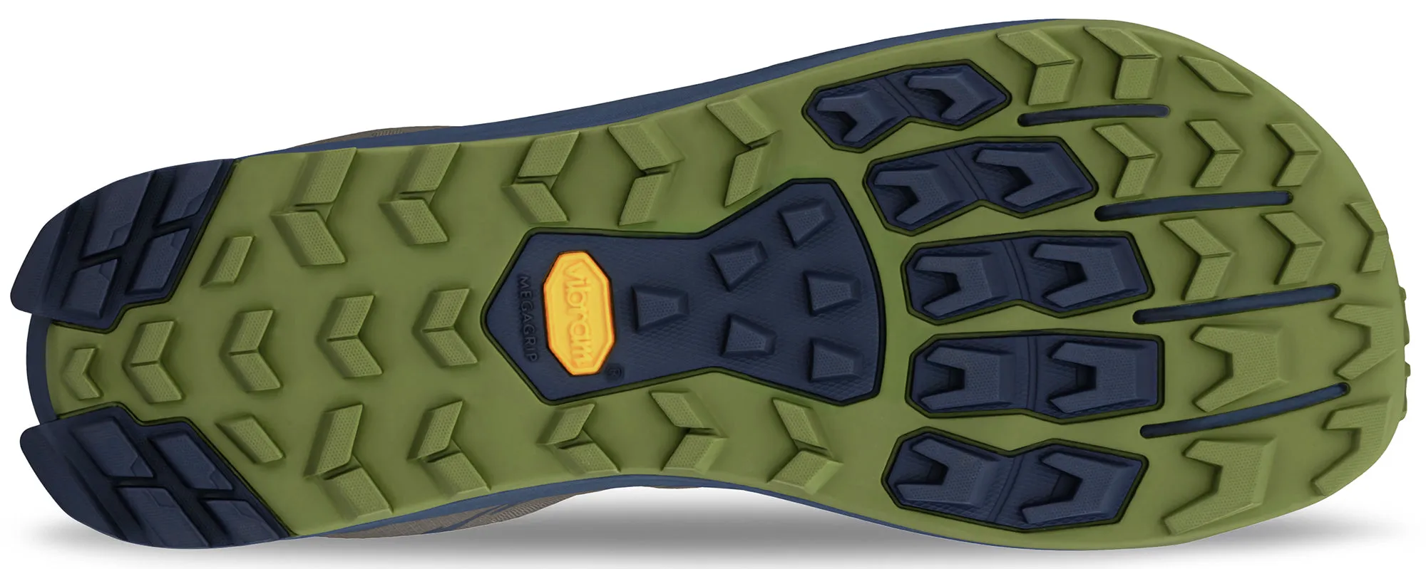 Altra Lone Peak 9  Mens Trail Running Shoes - Green Light Step
